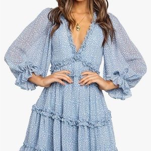 Brand new baby blue dress!